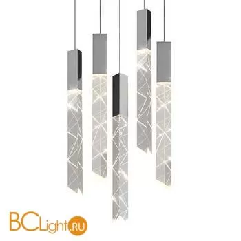 Подвесной светильник DeLight Collection trinity OM8201013-5 chrome