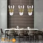 Подвесной светильник DeLight Collection tycho KM0987P-6 brass - Фото 1