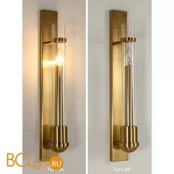 Настенный светильник DeLight Collection wall lamp 88042W brass - Фото 2