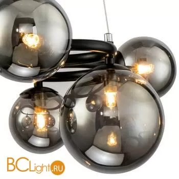 Люстра DeLight Collection wendt KG1202P-6 black/smoky - Фото 0