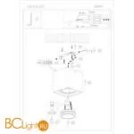 Спот Denkirs DK2003-BK - Фото 1