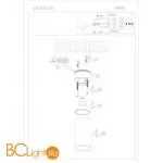 Спот Denkirs DK2008-BK - Фото 0