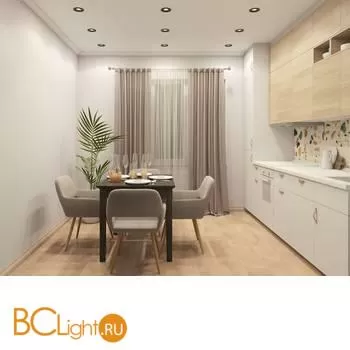 Встраиваемый светильник Denkirs DK2018-BK - Фото 2