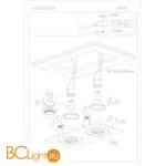 Встраиваемый светильник Denkirs DK2020-BK - Фото 1