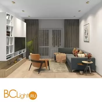 Точечный встраиваемый светильник Denkirs DK2422-GD - Фото 5