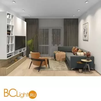 Встраиваемый светильник Denkirs DK2422-BK - Фото 6