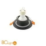 Встраиваемый влагозащищенный светильник Denkirs DK3016-BK - Фото 3