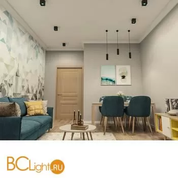 Спот Denkirs DK3080-BK+CY - Фото 0