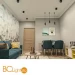 Спот Denkirs DK3080-BK+CY - Фото 0