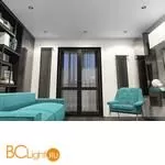 Встраиваемый светильник Denkirs DK3061-BK+СY - Фото 0