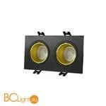 Встраиваемый светильник Denkirs DK3072-BK+YE