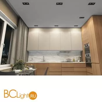 Встраиваемый светильник Denkirs DK2122-BK - Фото 1