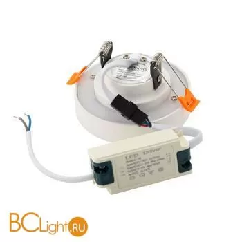 Встраиваемый светильник Denkirs DK4005-WH - Фото 1