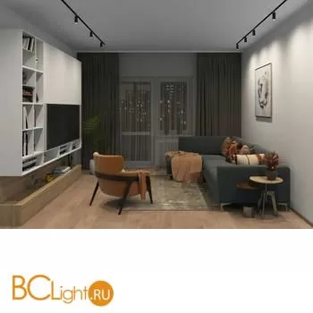 Трековый светильник Denkirs DK8007-BK - Фото 1