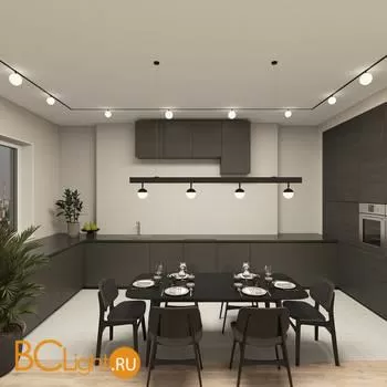 Трековый светильник Denkirs SMART MOON DK8051-BK - Фото 2