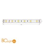 Светодиодная лента DesignLed 003350 14.4Вт 24В IP65 2700K 1340 Lm/m DSG560-24-WW-65 - Схема
