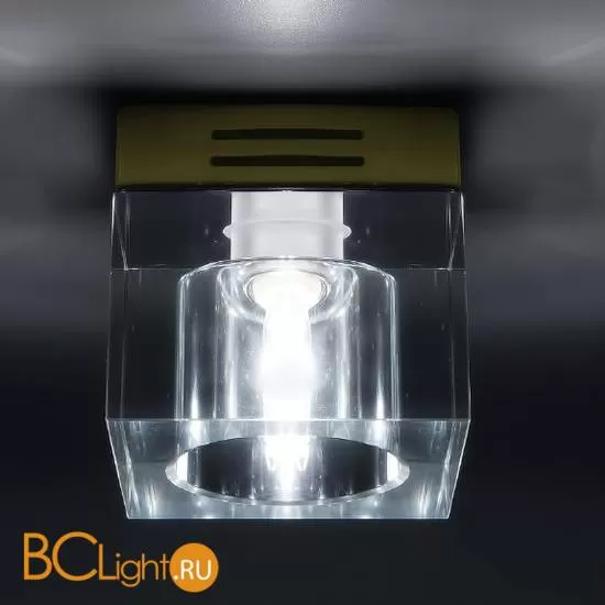 Cпот (точечный светильник) Donolux DL056G/Crystal