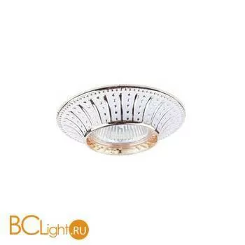 Встраиваемый спот (точечный светильник) Donolux N1582-White+Gold stripe - Фото 0