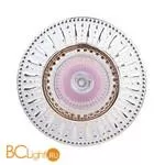 Встраиваемый спот (точечный светильник) Donolux N1582-White+Gold stripe