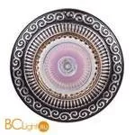 Встраиваемый спот (точечный светильник) Donolux N1583-French gold+Brown copper