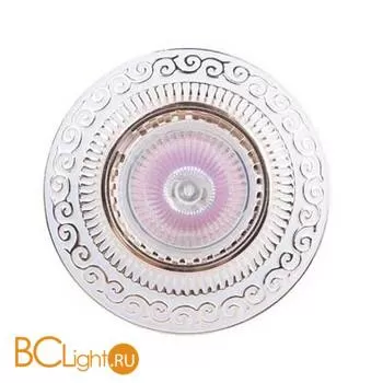 Встраиваемый спот (точечный светильник) Donolux N1583-White+Gold stripe