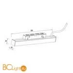 Блок питания L8HF устанавливаемый в шинопровод LEDEight Driver 100W SPACE-Track system DC 48В 100В, 2A - Фото 0