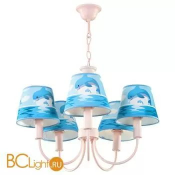 Люстра Donolux S110052/5pink frame + Shade C dolphin X S-W52/x, S-W53/x, T56/x