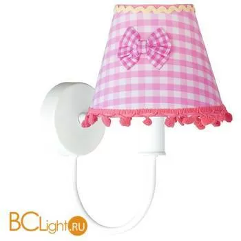 Бра Donolux W110052/1white frame + Shade C pink bow X S-W54/x, T56/x