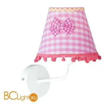Бра Donolux W110053/1white frame + Shade C pink bow X S-W54/x, T56/x
