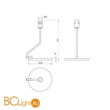 Модульный светильник Donolux Disco DL20240M15W1 Black Bronze - Схема