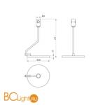 Модульный светильник Donolux Disco DL20240M15W1 Black Bronze - Схема