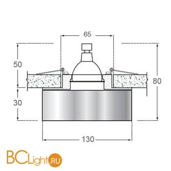 Встраиваемый светильник Donolux DL014Y - Схема