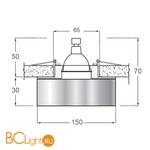 Встраиваемый светильник Donolux DL015Y - Схема