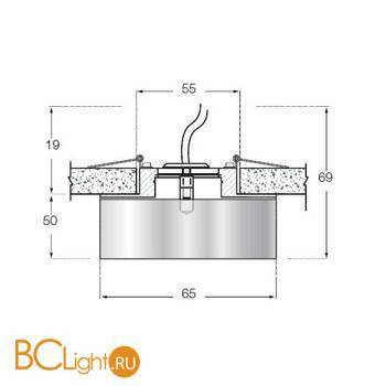 Встраиваемый светильник Donolux DL026D - Схема