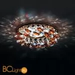 Встраиваемый светильник Donolux DL 061.79.1/7 crystal/topaz