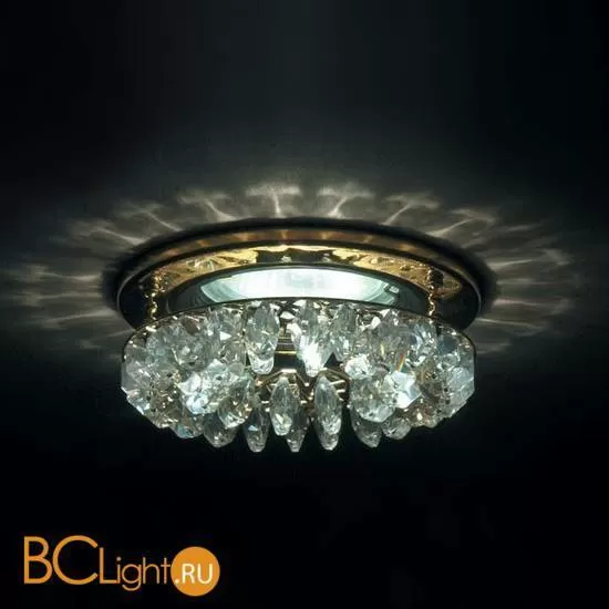 Встраиваемый светильник Donolux DL102/Gold-Asfour Crystal
