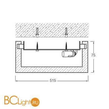 Настенный светильник Donolux DL220G/1W3 - Схема