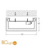 Настенный светильник Donolux 221 DL221G/1W1 - Схема
