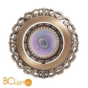 Встраиваемый спот (точечный светильник) Donolux A1551-Old Brass