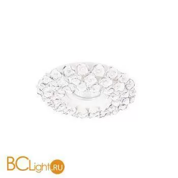 Встраиваемый спот (точечный светильник) Donolux N1628-White+silver