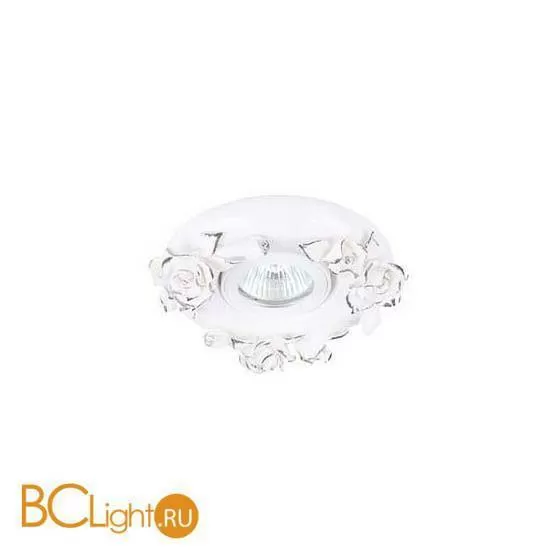 Встраиваемый спот (точечный светильник) Donolux N1629-White+silver
