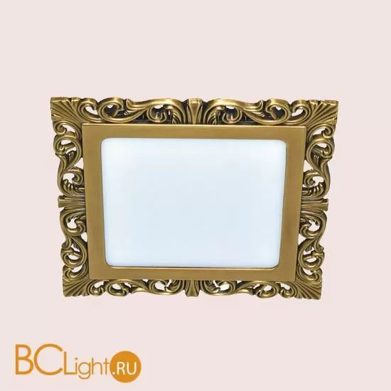 Встраиваемый спот (точечный светильник) Donolux DL18153/3000-Light bronze SQ