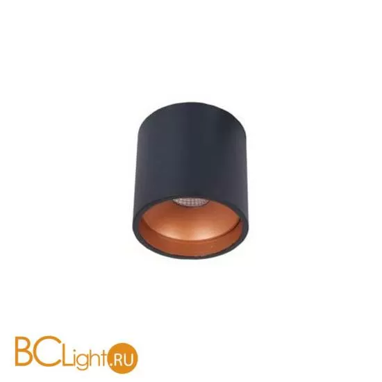 Cпот (точечный светильник) Donolux DL18416/11WW-R Black/Gold
