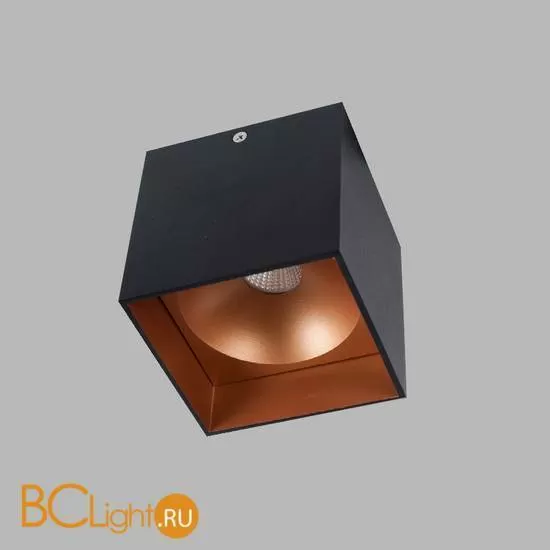 Cпот (точечный светильник) Donolux DL18416/11WW-SQ Black/Gold