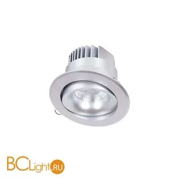 Встраиваемый спот (точечный светильник) Donolux DL18465/01WW-Silver R Dim
