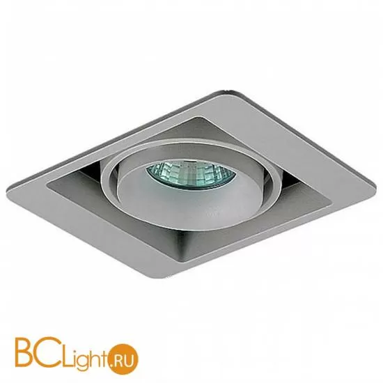 Встраиваемый спот (точечный светильник) Donolux DL18615/01WW-SQ Silver Grey/Black