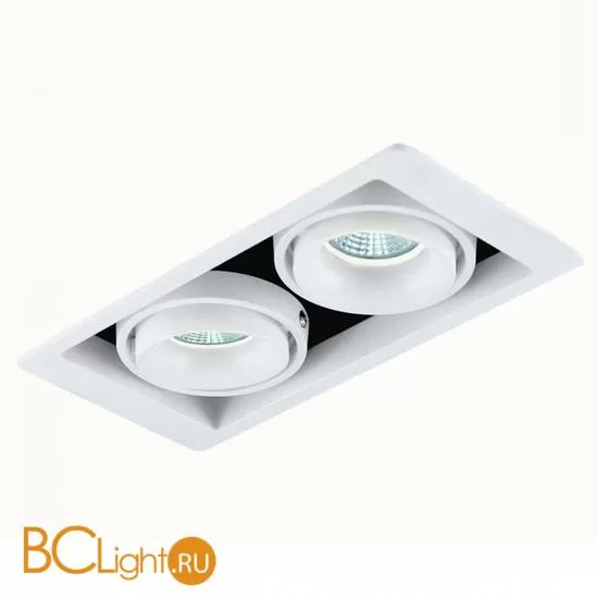 Встраиваемый спот (точечный светильник) Donolux DL18615/02WW-SQ White/Black