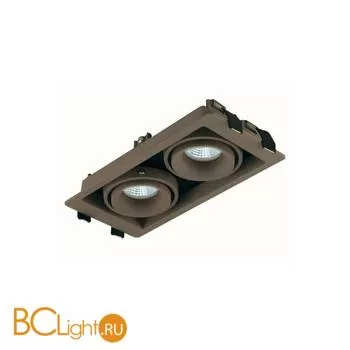 Встраиваемый спот (точечный светильник) Donolux DL18615/02WW-SQ Champagne/Black