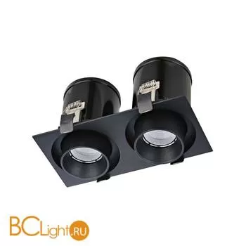 Встраиваемый спот (точечный светильник) Donolux DL18621/02SQ Black Dim