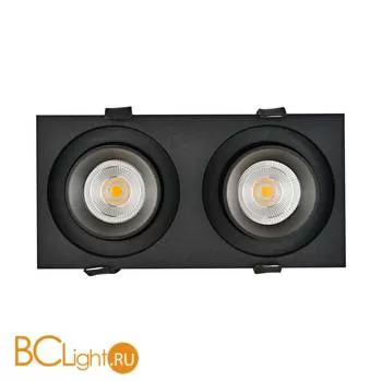 Встраиваемый спот (точечный светильник) Donolux DL18621/02SQ Black Dim - Фото 2